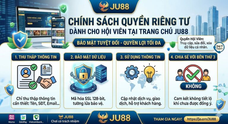 Chính Sách Quyền Riêng Tư Dành Cho Hội Viên Tại Trang Chủ JU88