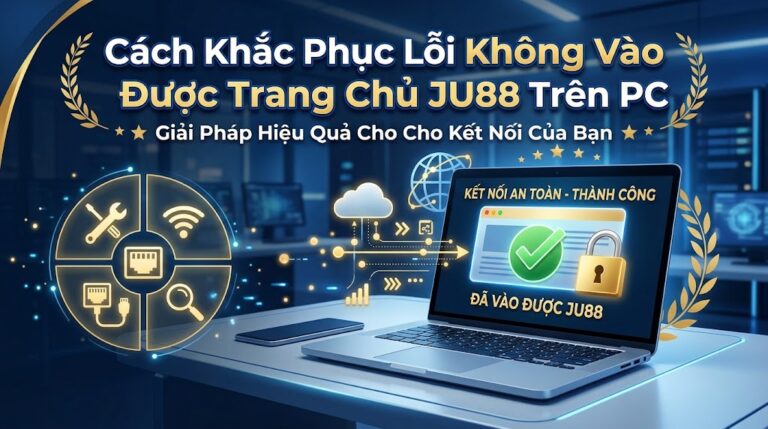 Cách Khắc Phục Lỗi Không Vào Được Trang Chủ JU88 Trên PC